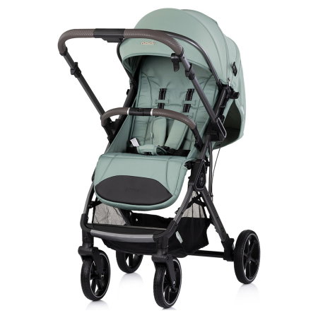 Carucior sport Chipolino Omnia cu maner reversibil si husa picioare, Matcha [1]