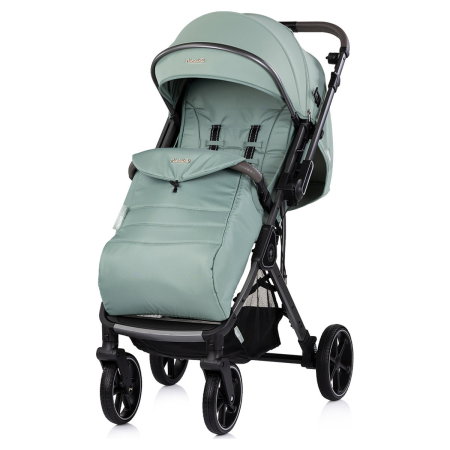 Carucior sport Chipolino Omnia cu maner reversibil si husa picioare, Matcha [2]