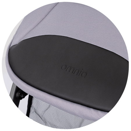 Carucior sport Chipolino Omnia cu maner reversibil si husa picioare, Platinum [13]