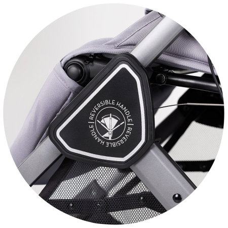 Carucior sport Chipolino Omnia cu maner reversibil si husa picioare, Platinum [8]
