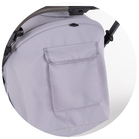 Carucior sport Chipolino Omnia cu maner reversibil si husa picioare, Platinum [9]