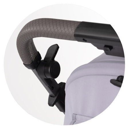 Carucior sport Chipolino Omnia cu maner reversibil si husa picioare, Platinum [14]