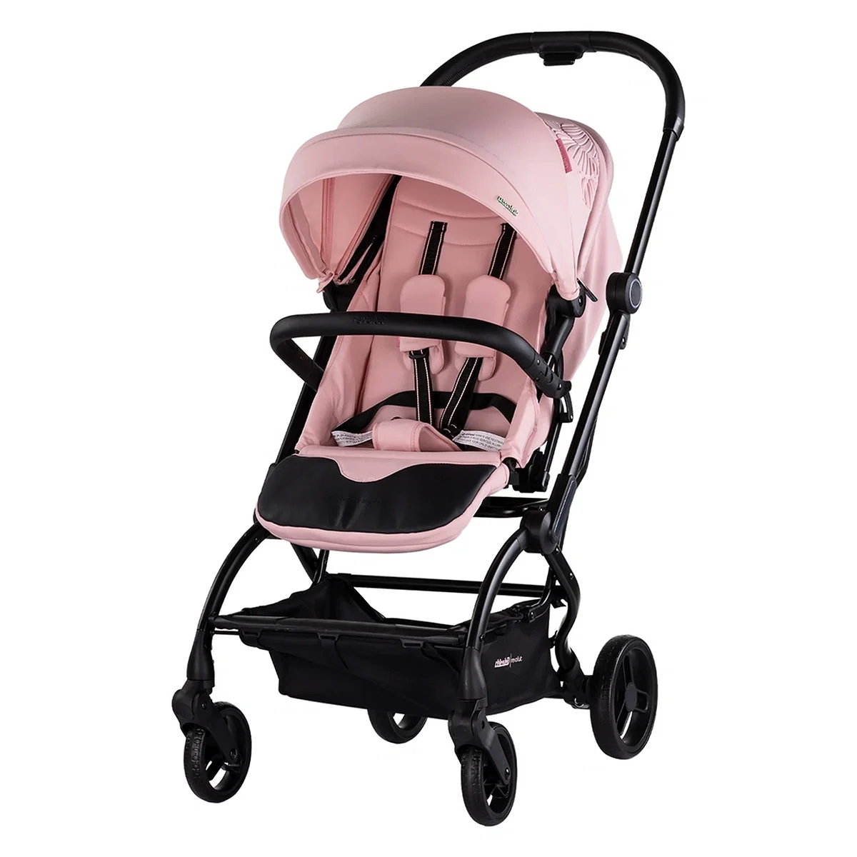 Carucioare sport - Carucior sport Chipolino Revolut cu sezut rotativ - Roz marshmallow 4 ani
