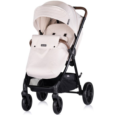 Carucioare sport - Carucior sport Chipolino Ultera, pana la 22 kg, cu husa picioare, pliere cu o singura mana, Biscotta
