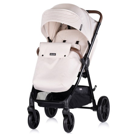 Carucior sport Chipolino Ultera, pana la 22 kg, cu husa picioare, pliere cu o singura mana, Biscotta [1]