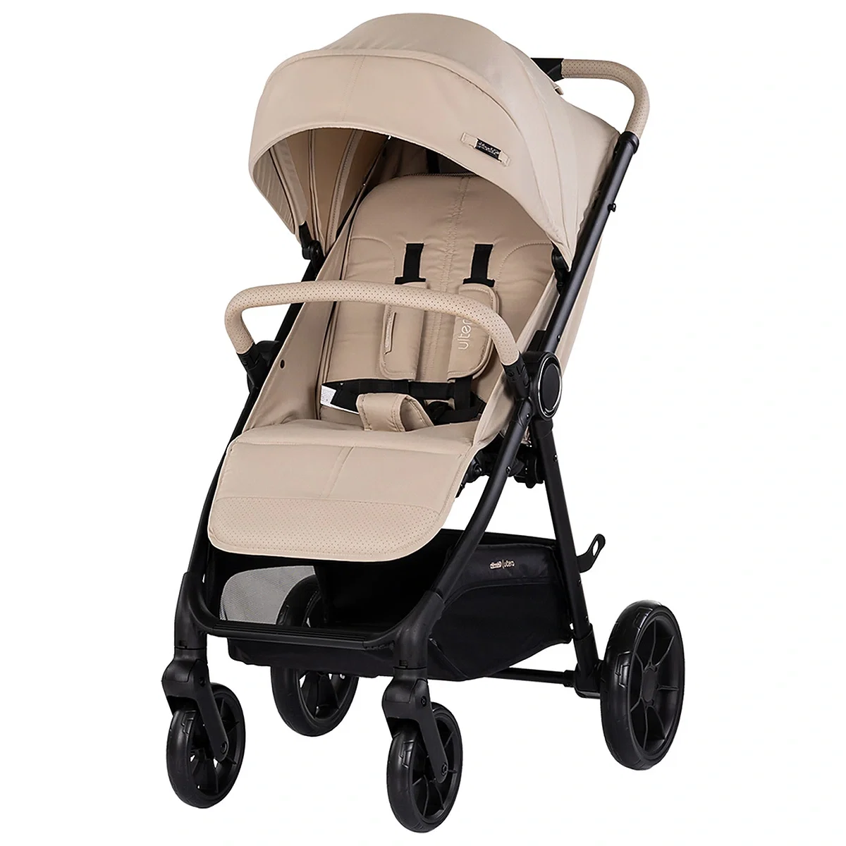 Carucioare sport - Carucior sport Chipolino Ultera, pana la 22 kg, cu husa picioare, pliere cu o singura mana,  Latte