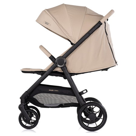 Carucior sport Chipolino Ultera, pana la 22 kg, cu husa picioare, pliere cu o singura mana,  Latte [3]