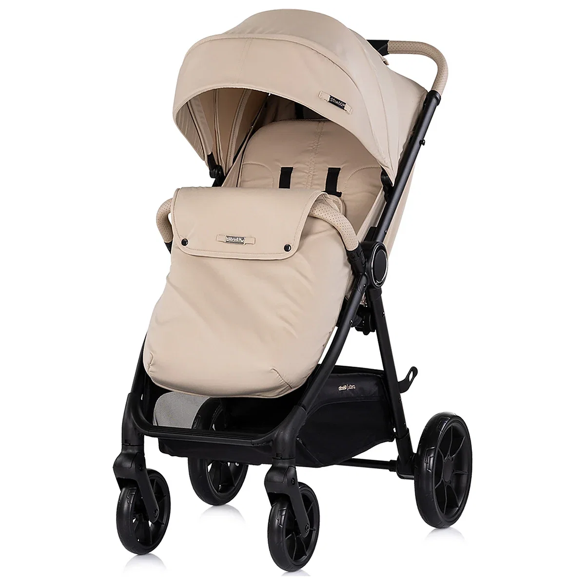 Carucior sport Chipolino Ultera, pana la 22 kg, cu husa picioare, pliere cu o singura mana,  Latte [1]