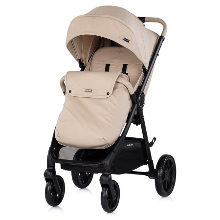 Carucior sport Chipolino Ultera, pana la 22 kg, cu husa picioare, pliere cu o singura mana,  Latte [1]