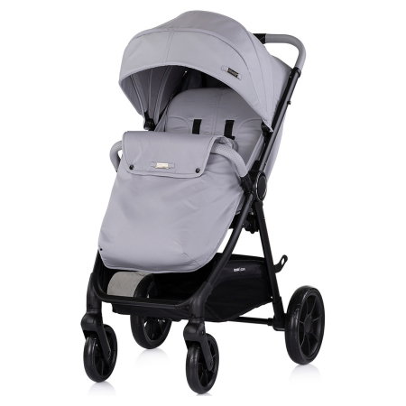 Carucior sport Chipolino Ultera, pana la 22 kg, cu husa picioare, pliere cu o singura mana, Platinum [1]