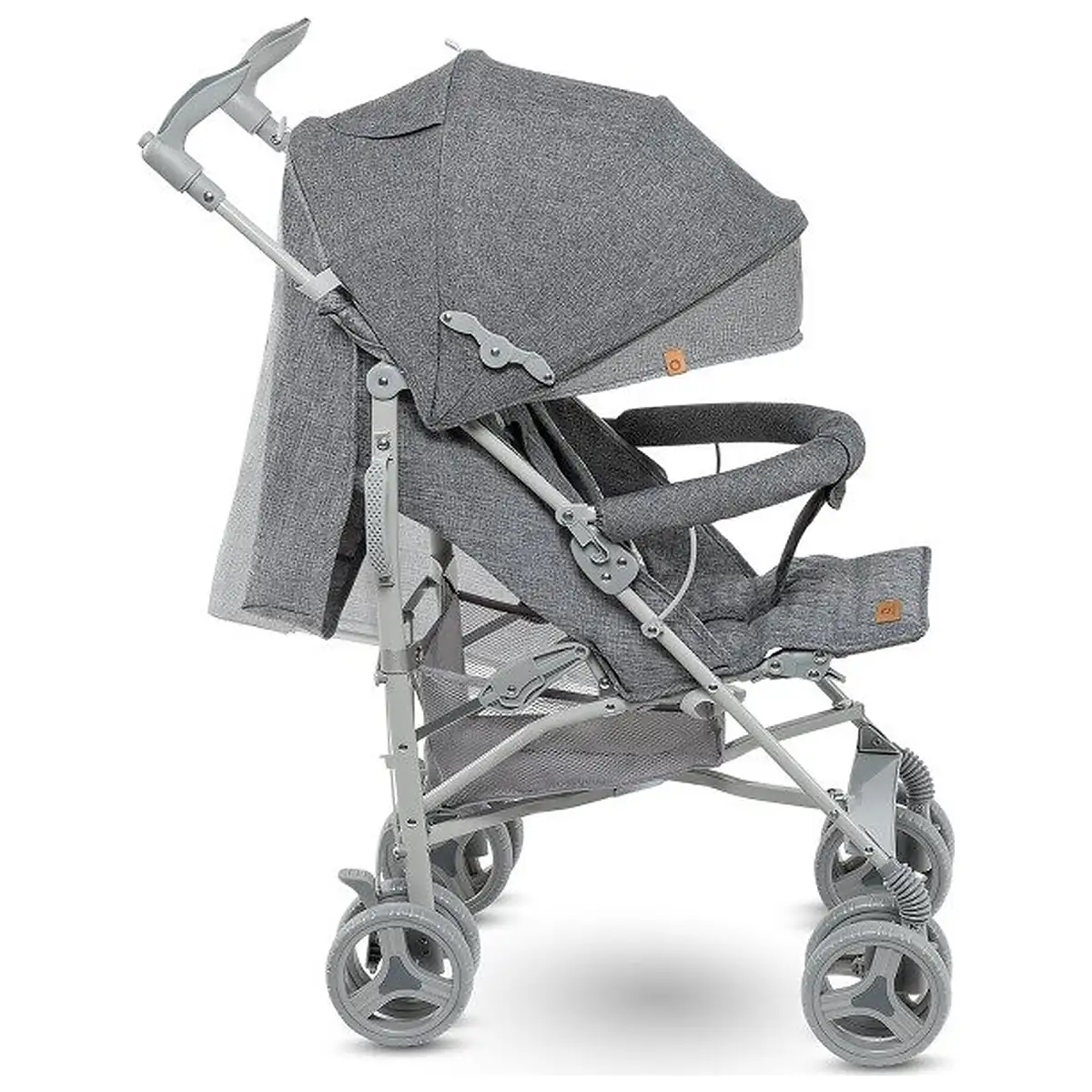 Carucior sport compact, Lionelo, Irma, Pliere tip umbrela, 6- 36 luni, Pana la 15 kg, Gri [4]