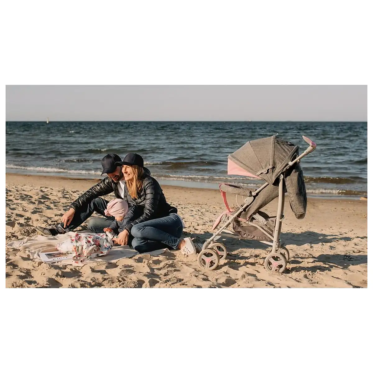 Carucior sport compact, Lionelo, Irma, Pliere tip umbrela, 6- 36 luni, Pana la 15 kg, Gri [15]