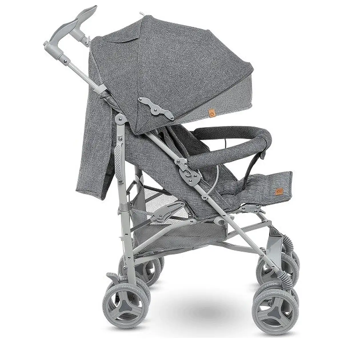 Carucior sport compact, Lionelo, Irma, Pliere tip umbrela, 6- 36 luni, Pana la 15 kg, Gri [6]