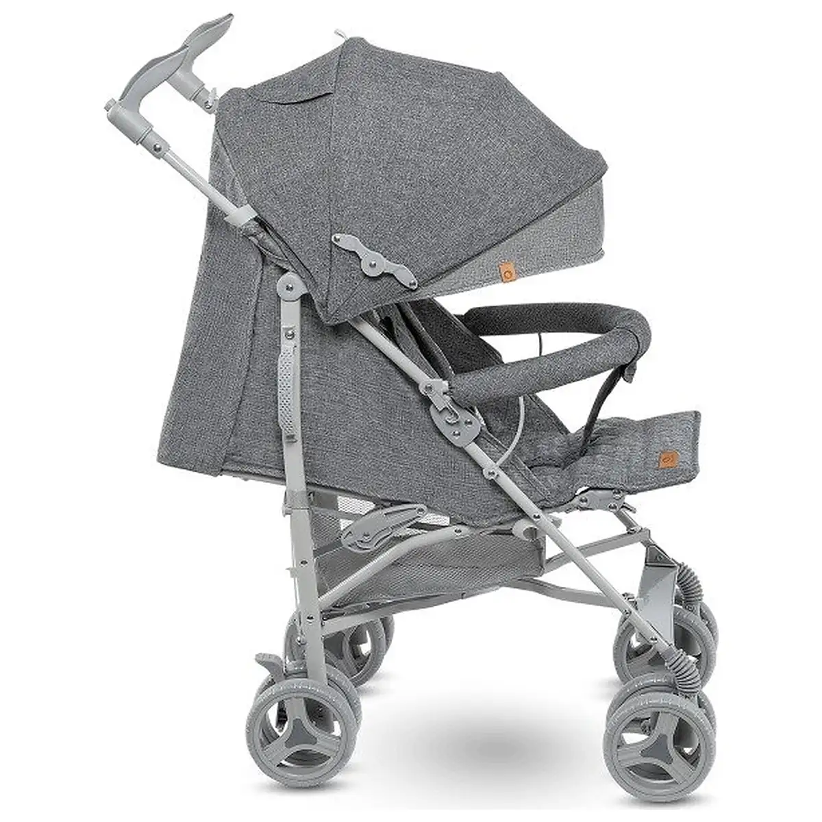 Carucior sport compact, Lionelo, Irma, Pliere tip umbrela, 6- 36 luni, Pana la 15 kg, Gri [5]