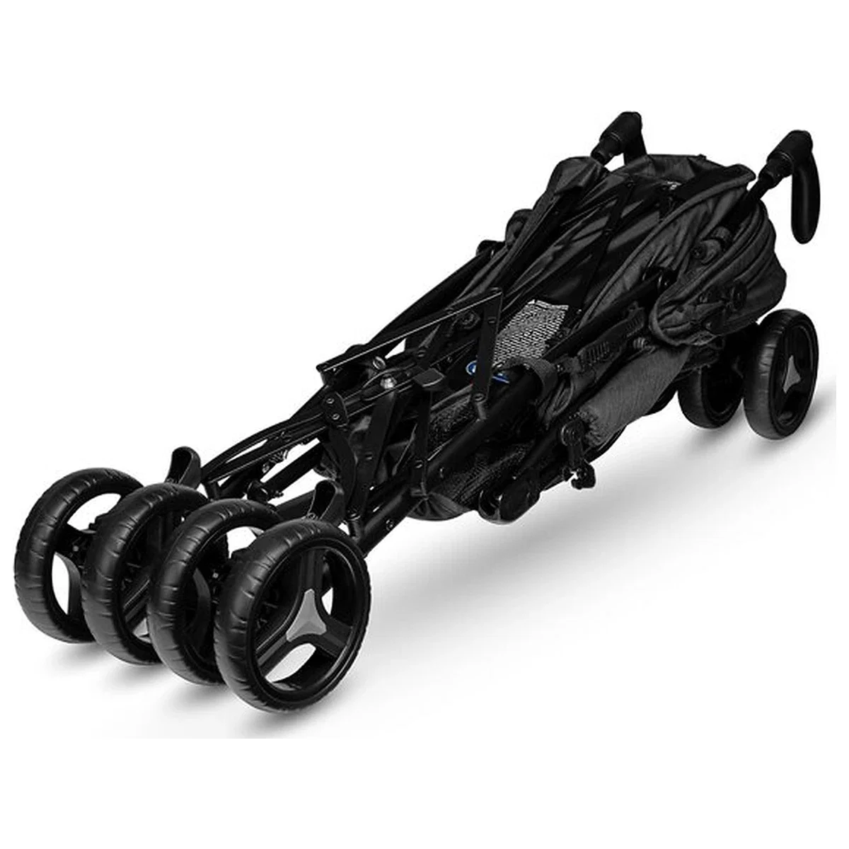 Carucior sport compact, Lionelo, Irma, Pliere tip umbrela, 6- 36 luni, Pana la 15 kg, Gri/Negru [12]