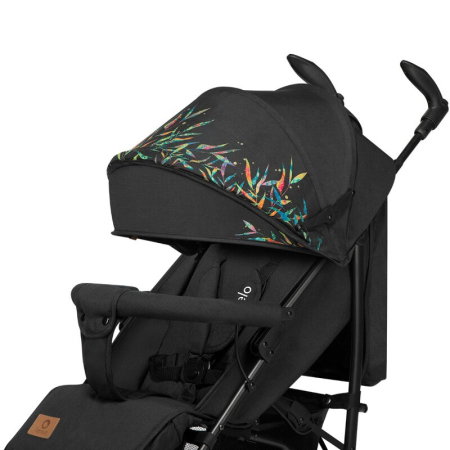 Carucior sport compact, Lionelo, Irma, Pliere tip umbrela, 6- 36 luni, Pana la 15 kg, Negru [11]