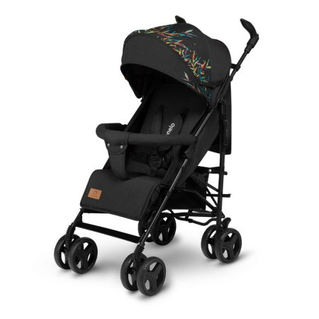 Carucior sport compact, Lionelo, Irma, Pliere tip umbrela, 6- 36 luni, Pana la 15 kg, Negru [6]