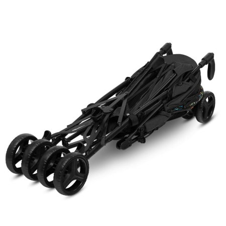 Carucior sport compact, Lionelo, Irma, Pliere tip umbrela, 6- 36 luni, Pana la 15 kg, Negru [14]