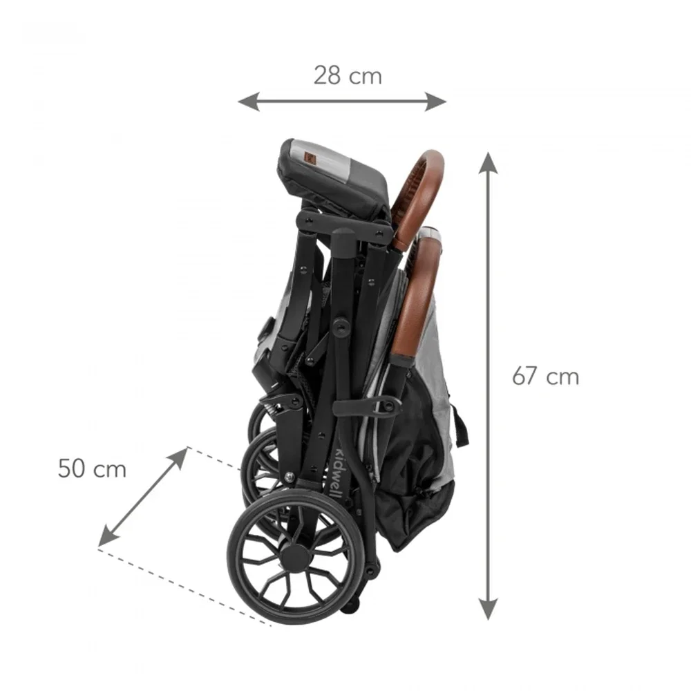 Carucior sport Kidwell COLMER Cool Grey 4 ani [5]