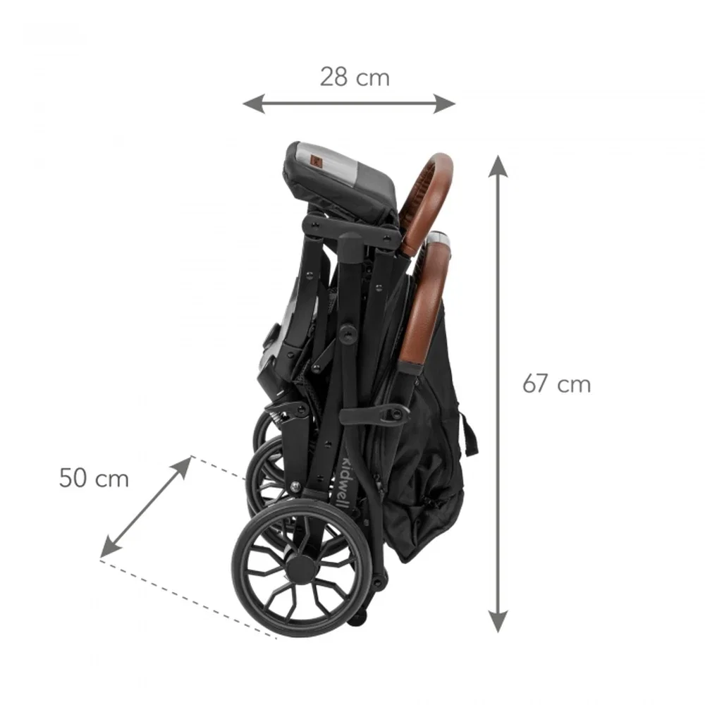 Carucior sport Kidwell COLMER Jet Black 4 ani [3]