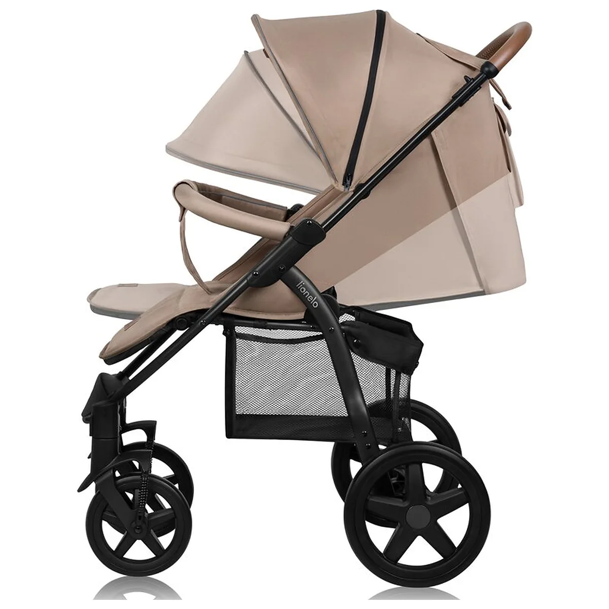 Carucior sport, Lionelo, Annet Plus, De la nastere, Cu accesorii si capotina XXL reglabila, 0 - 22 Kg, Conform cu [9]