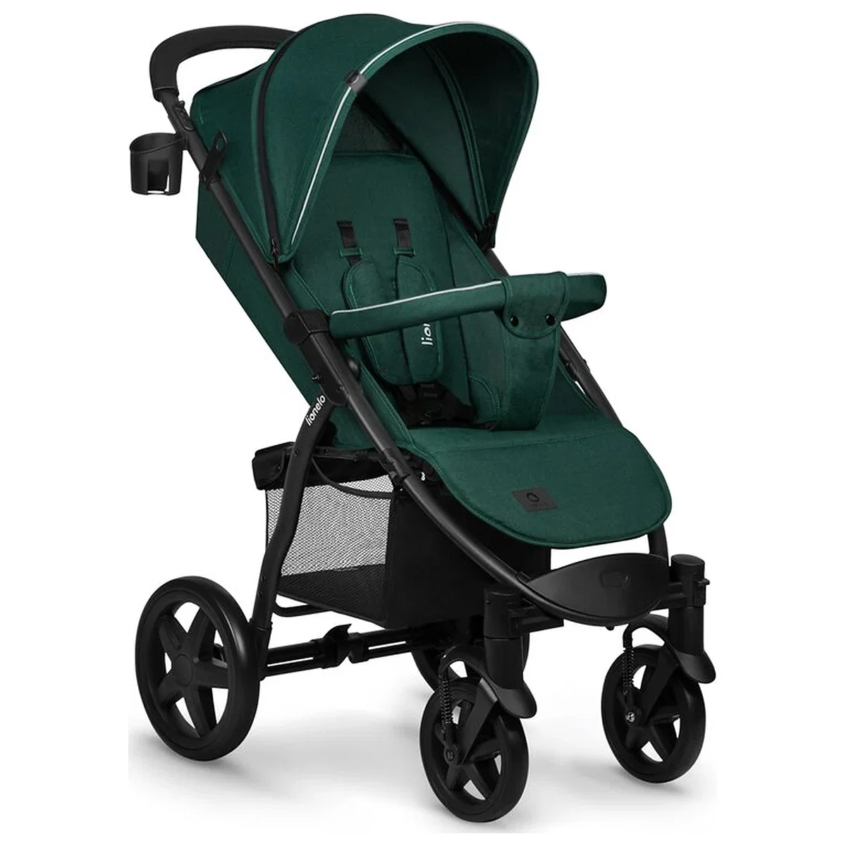 Carucior sport, Lionelo, Annet Plus, De la nastere, Cu accesorii si capotina XXL reglabila, 0 - 22 Kg, Conform cu [2]