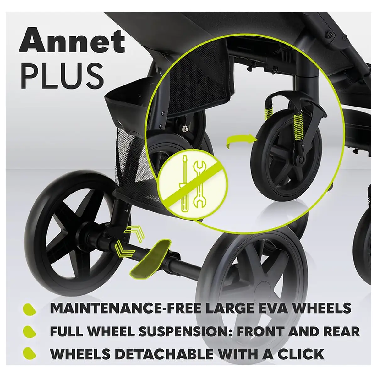 Carucior sport, Lionelo, Annet Plus, De la nastere, Cu accesorii si capotina XXL reglabila, 0 - 22 Kg, Conform cu [32]