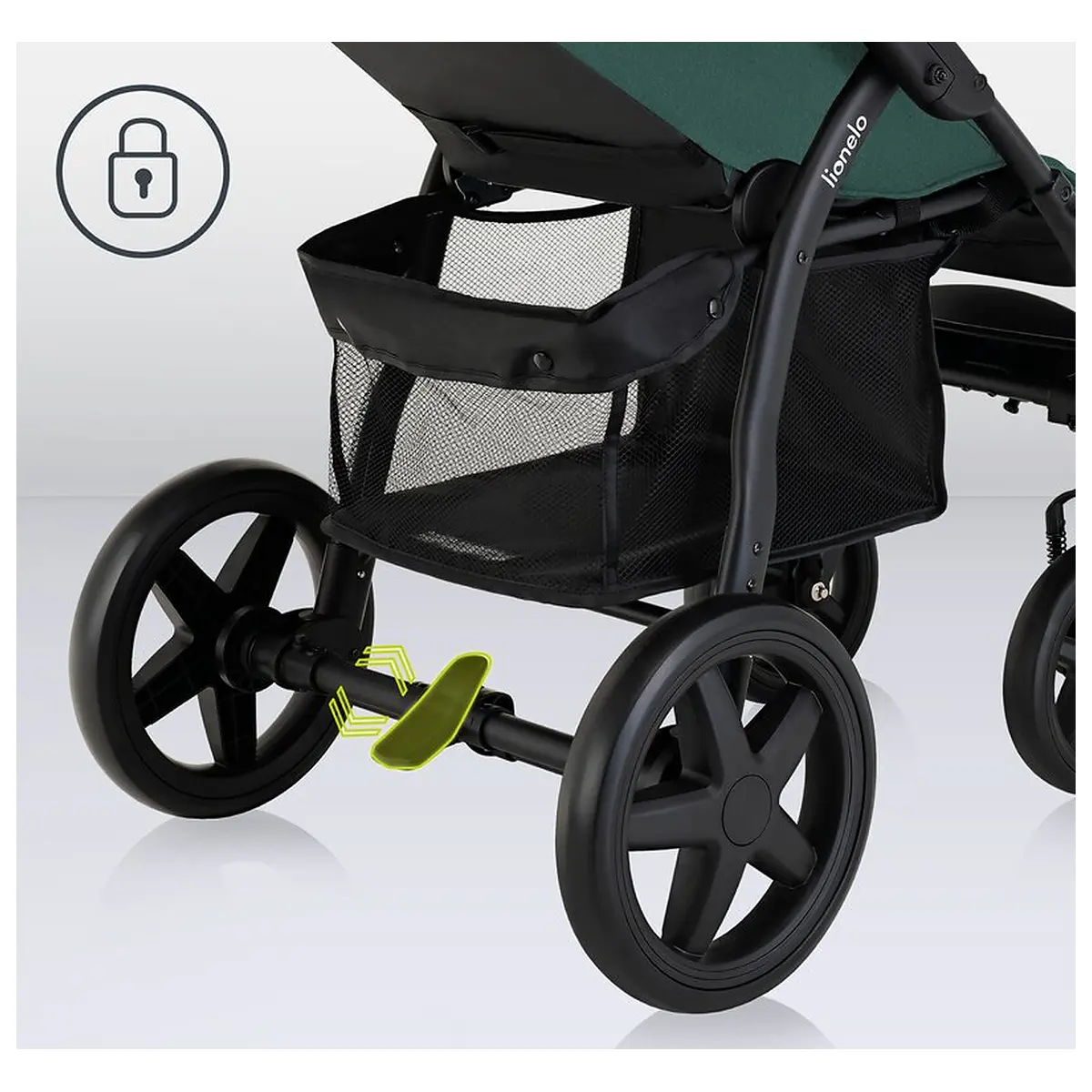 Carucior sport, Lionelo, Annet Plus, De la nastere, Cu accesorii si capotina XXL reglabila, 0 - 22 Kg, Conform cu [19]
