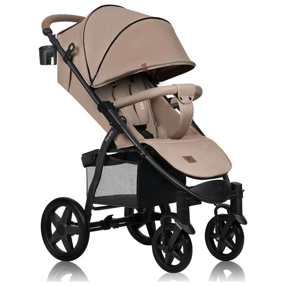Carucior sport, Lionelo, Annet Plus, De la nastere, Cu accesorii si capotina XXL reglabila, 0 - 22 Kg, Conform cu [2]