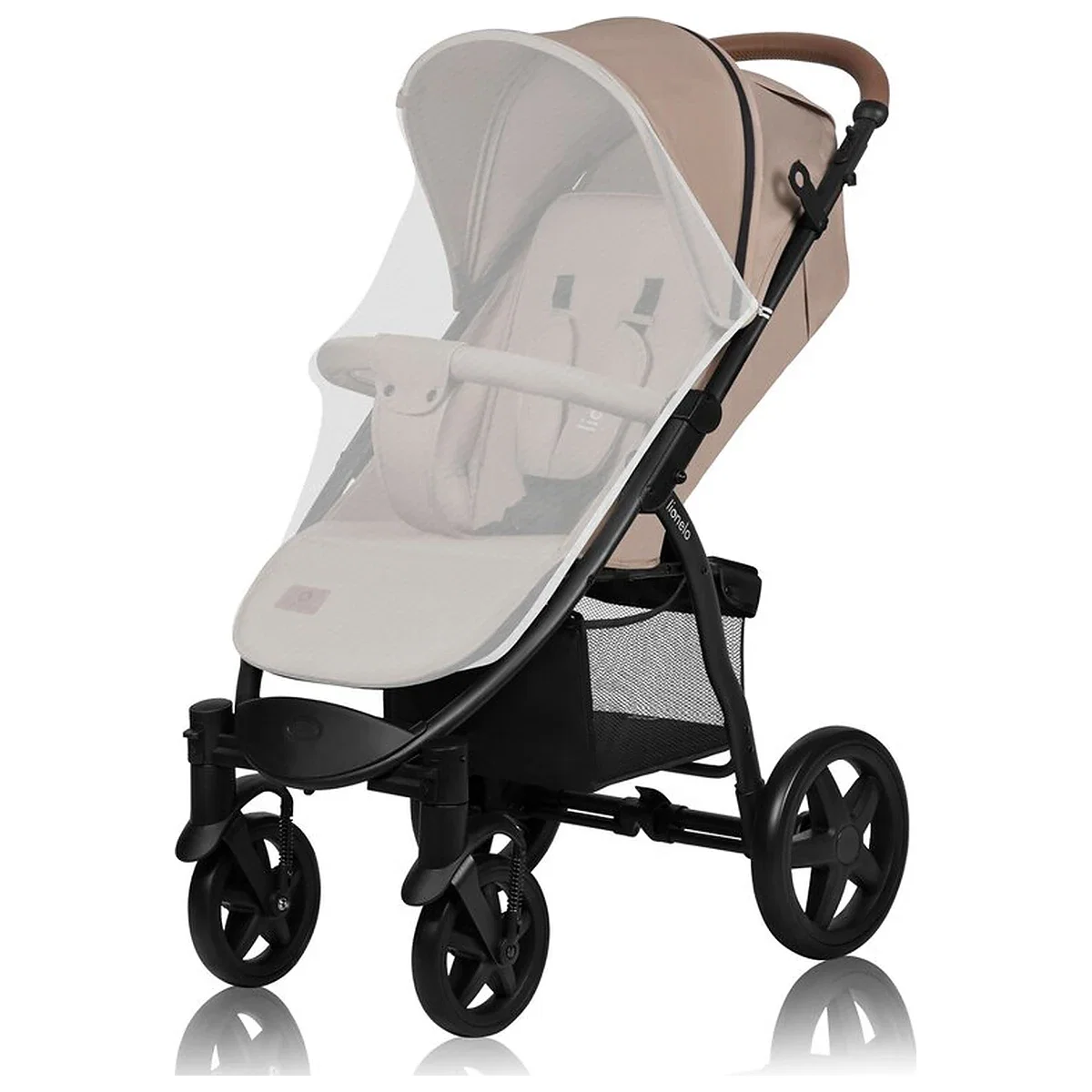 Carucior sport, Lionelo, Annet Plus, De la nastere, Cu accesorii si capotina XXL reglabila, 0 - 22 Kg, Conform cu [6]