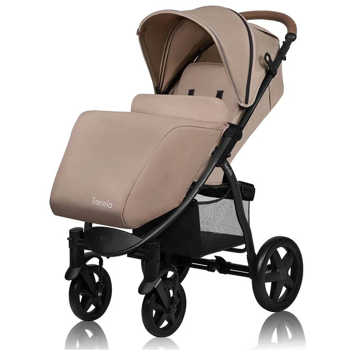 Carucior sport, Lionelo, Annet Plus, De la nastere, Cu accesorii si capotina XXL reglabila, 0 - 22 Kg, Conform cu [5]