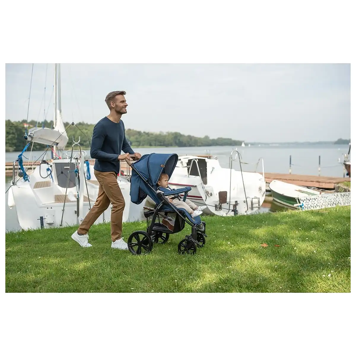 Carucior sport, Lionelo, Annet Plus, De la nastere, Cu accesorii si capotina XXL reglabila, 0 - 22 Kg, Conform cu [19]