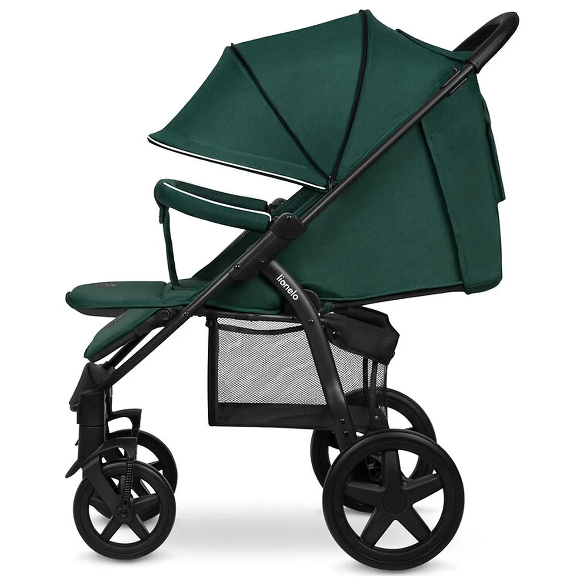 Carucior sport, Lionelo, Annet Plus, De la nastere, Cu accesorii si capotina XXL reglabila, 0 - 22 Kg, Conform cu [7]