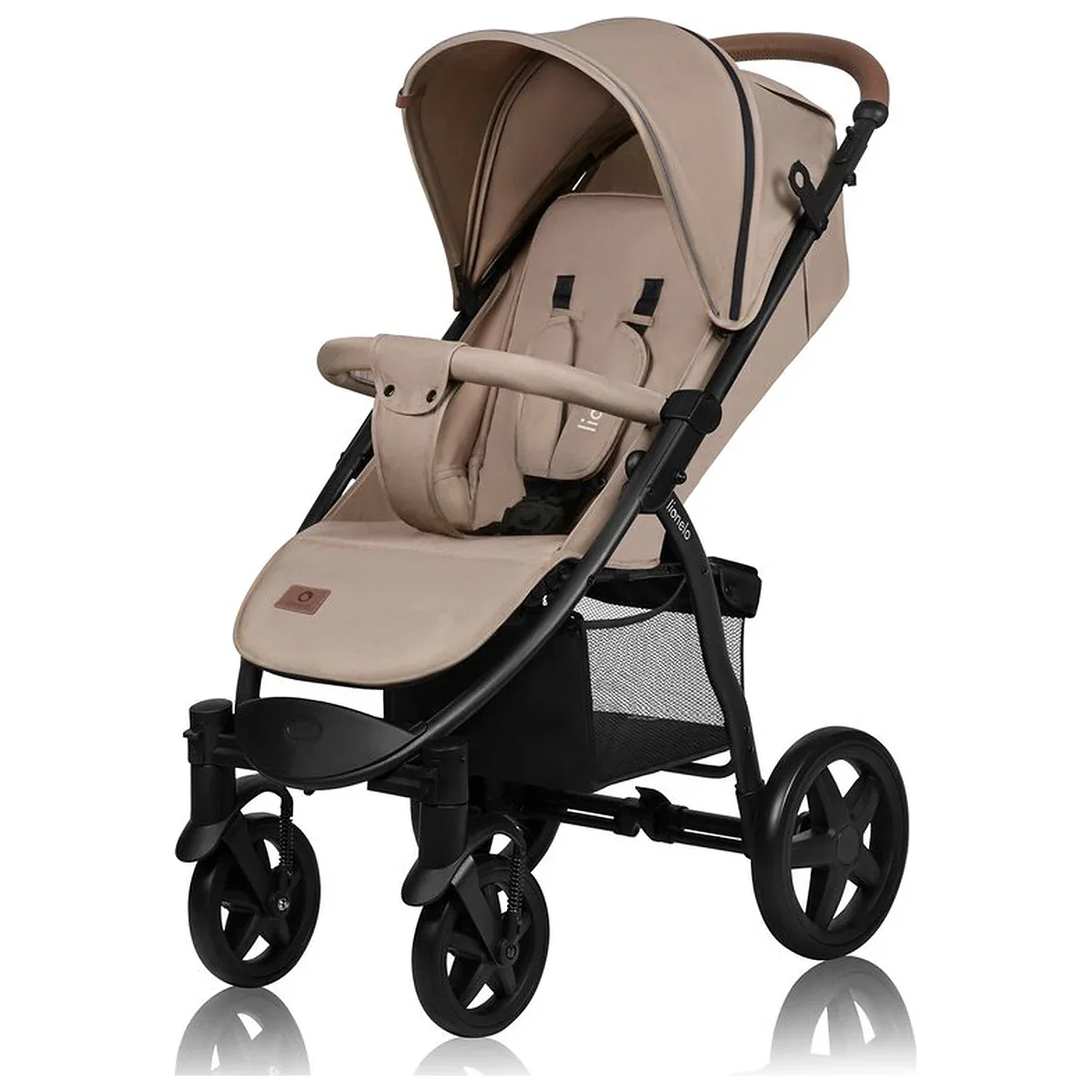 Carucior sport, Lionelo, Annet Plus, De la nastere, Cu accesorii si capotina XXL reglabila, 0 - 22 Kg, Conform cu [4]