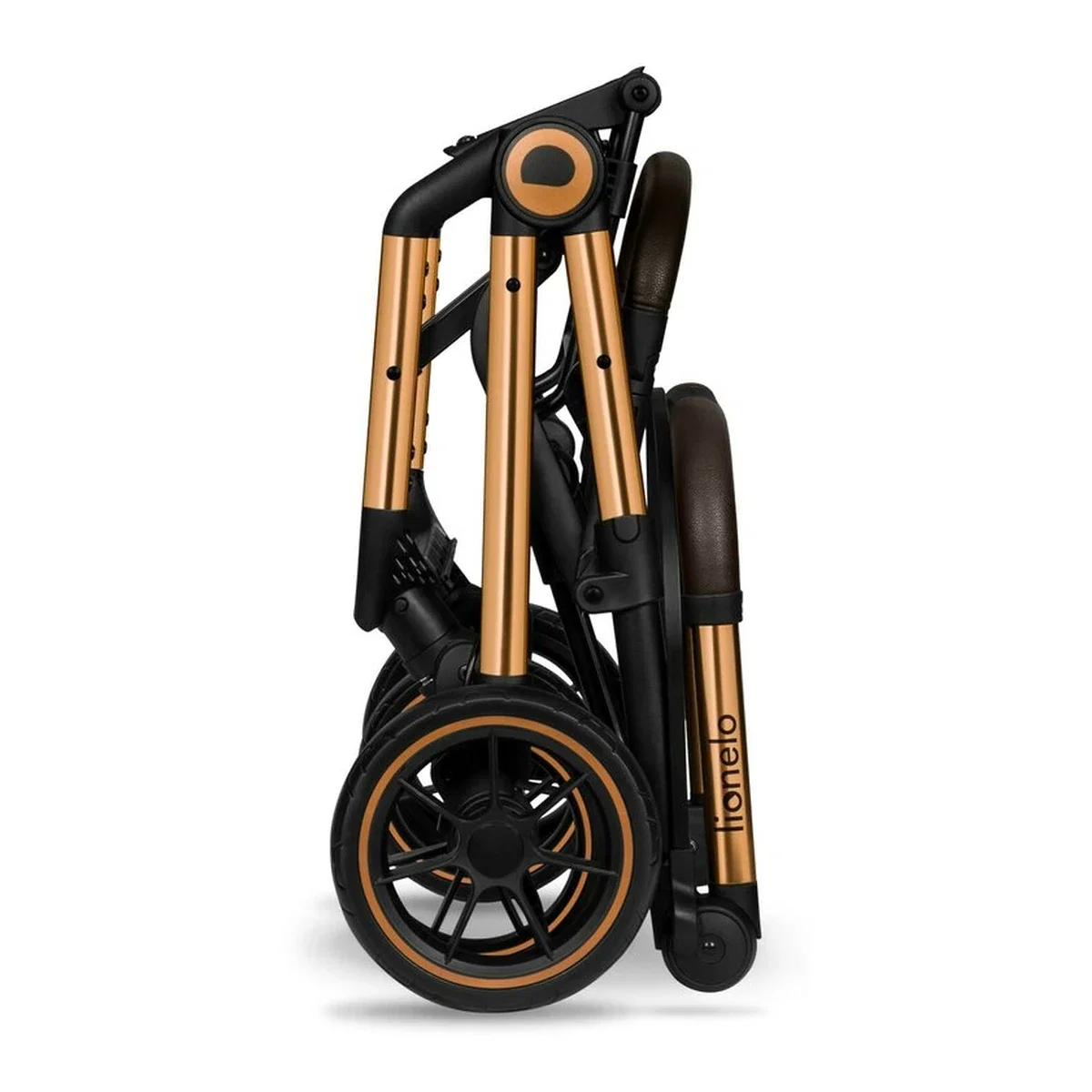 Carucior sport, Lionelo, Cloe, Cu accesorii, Pliere compacta pentru avion, cu o singura mana, 6 luni+, Black Onyx [11]