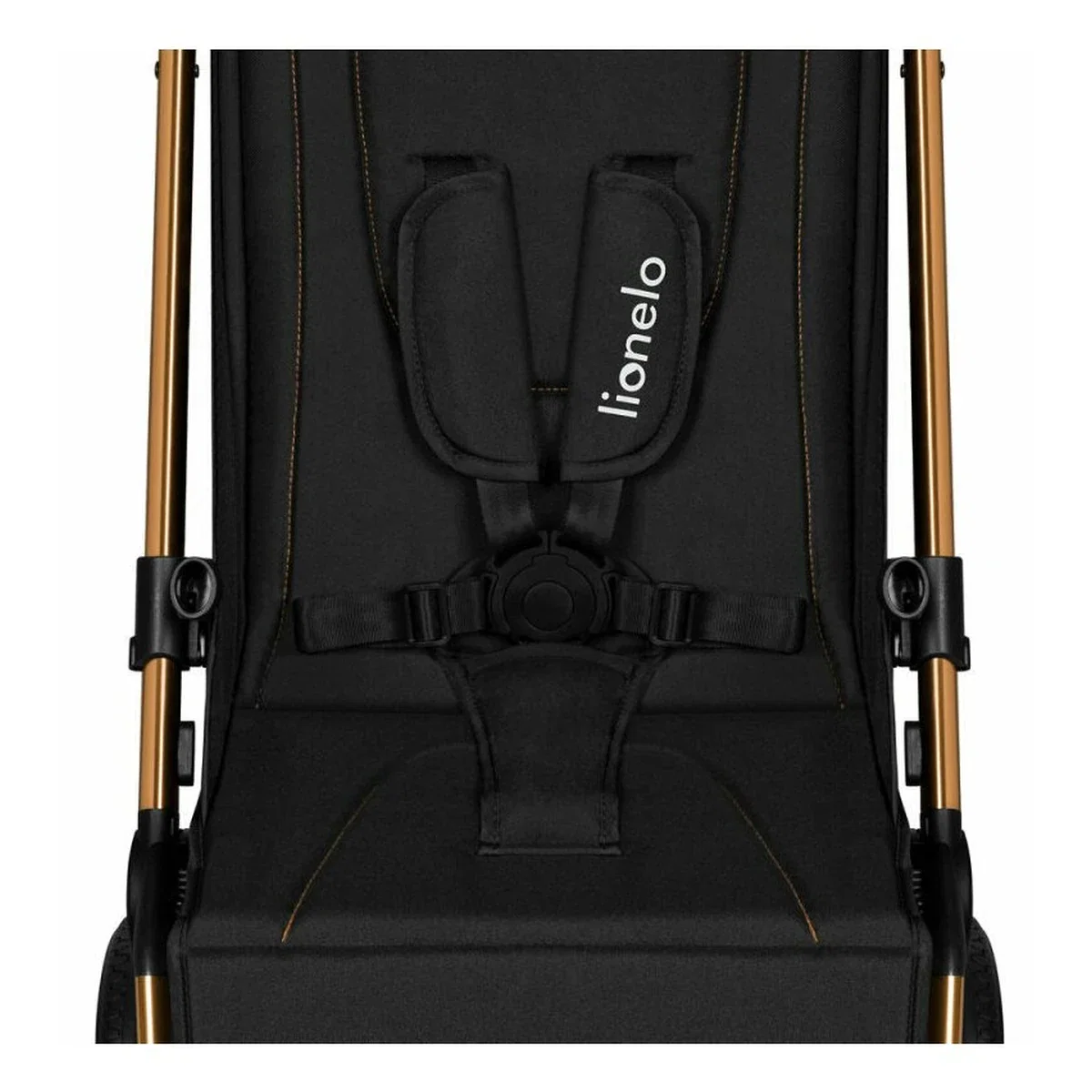 Carucior sport, Lionelo, Cloe, Cu accesorii, Pliere compacta pentru avion, cu o singura mana, 6 luni+, Black Onyx [16]