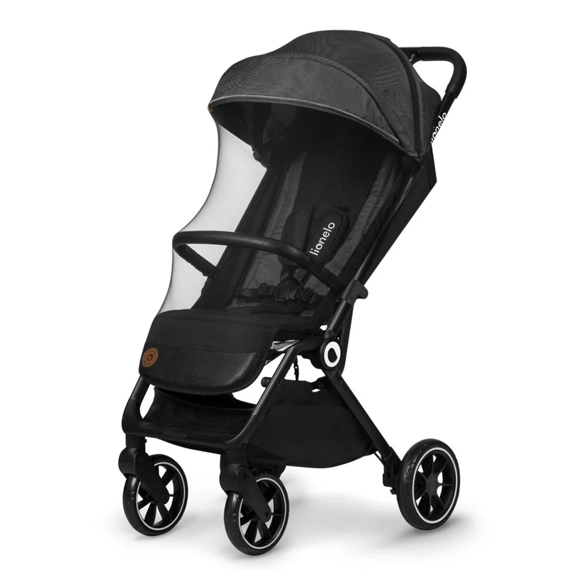 Carucior sport, Lionelo, Cloe, Cu accesorii, Pliere compacta pentru avion, cu o singura mana, 6 luni+, Gri [5]
