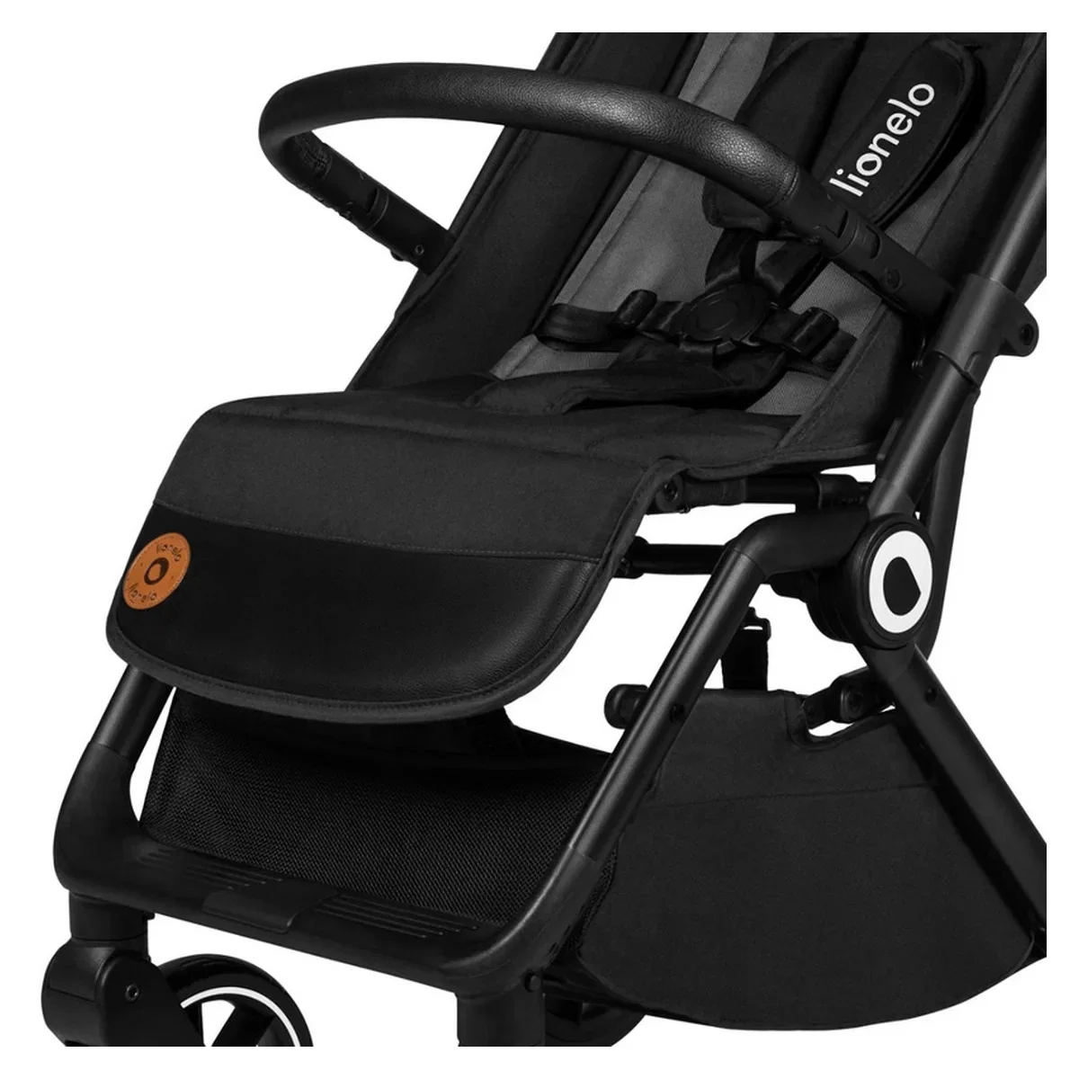 Carucior sport, Lionelo, Cloe, Cu accesorii, Pliere compacta pentru avion, cu o singura mana, 6 luni+, Gri [25]