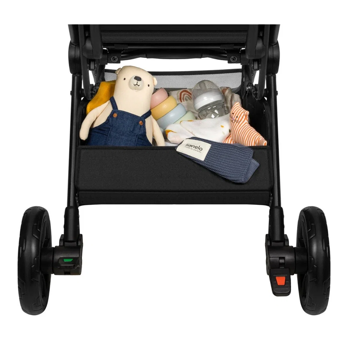 Carucior sport, Lionelo, Cloe, Cu accesorii, Pliere compacta pentru avion, cu o singura mana, 6 luni+, Gri [23]