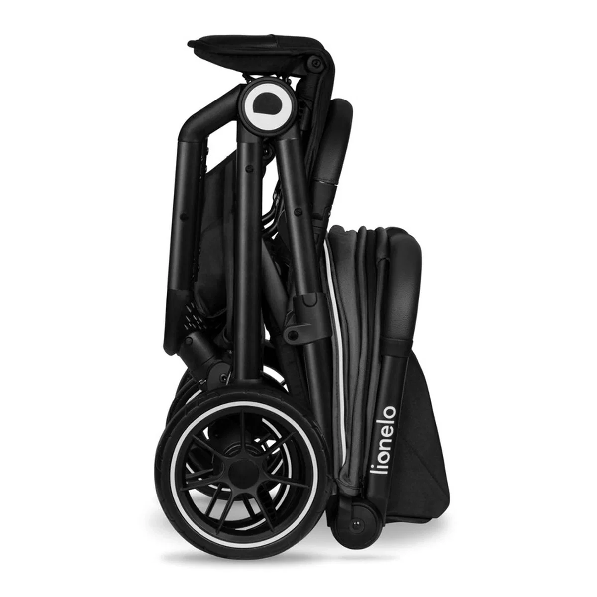 Carucior sport, Lionelo, Cloe, Cu accesorii, Pliere compacta pentru avion, cu o singura mana, 6 luni+, Gri [16]
