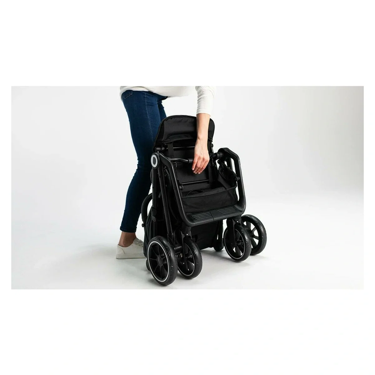 Carucior sport, Lionelo, Cloe, Cu accesorii, Pliere compacta pentru avion, cu o singura mana, 6 luni+, Verde Smarald [33]