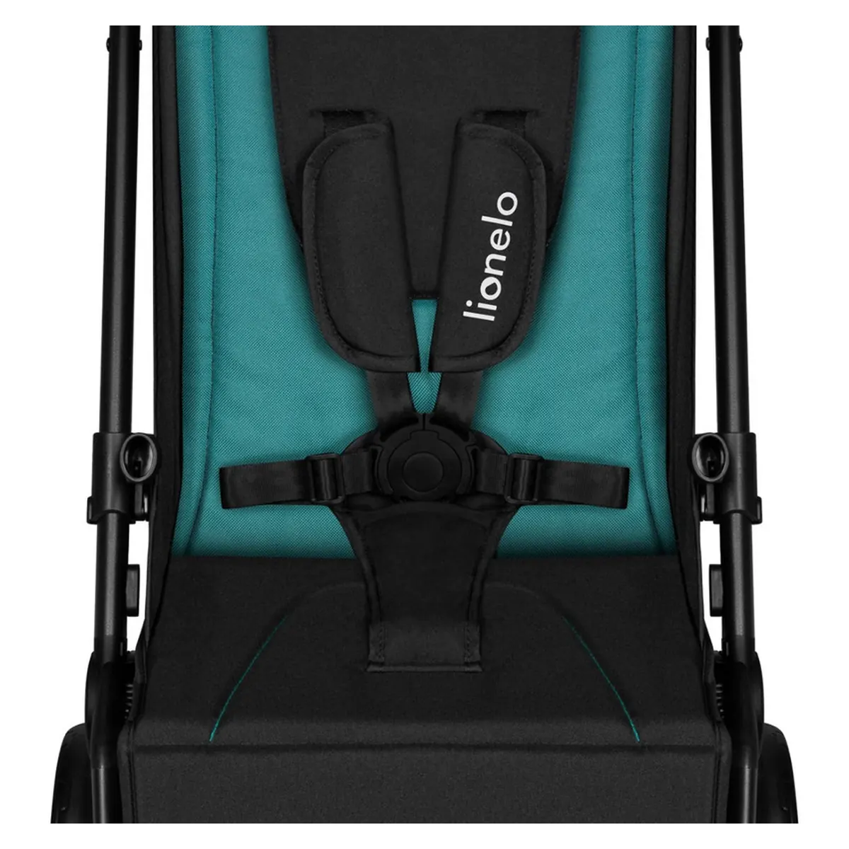Carucior sport, Lionelo, Cloe, Cu accesorii, Pliere compacta pentru avion, cu o singura mana, 6 luni+, Verde Smarald [17]