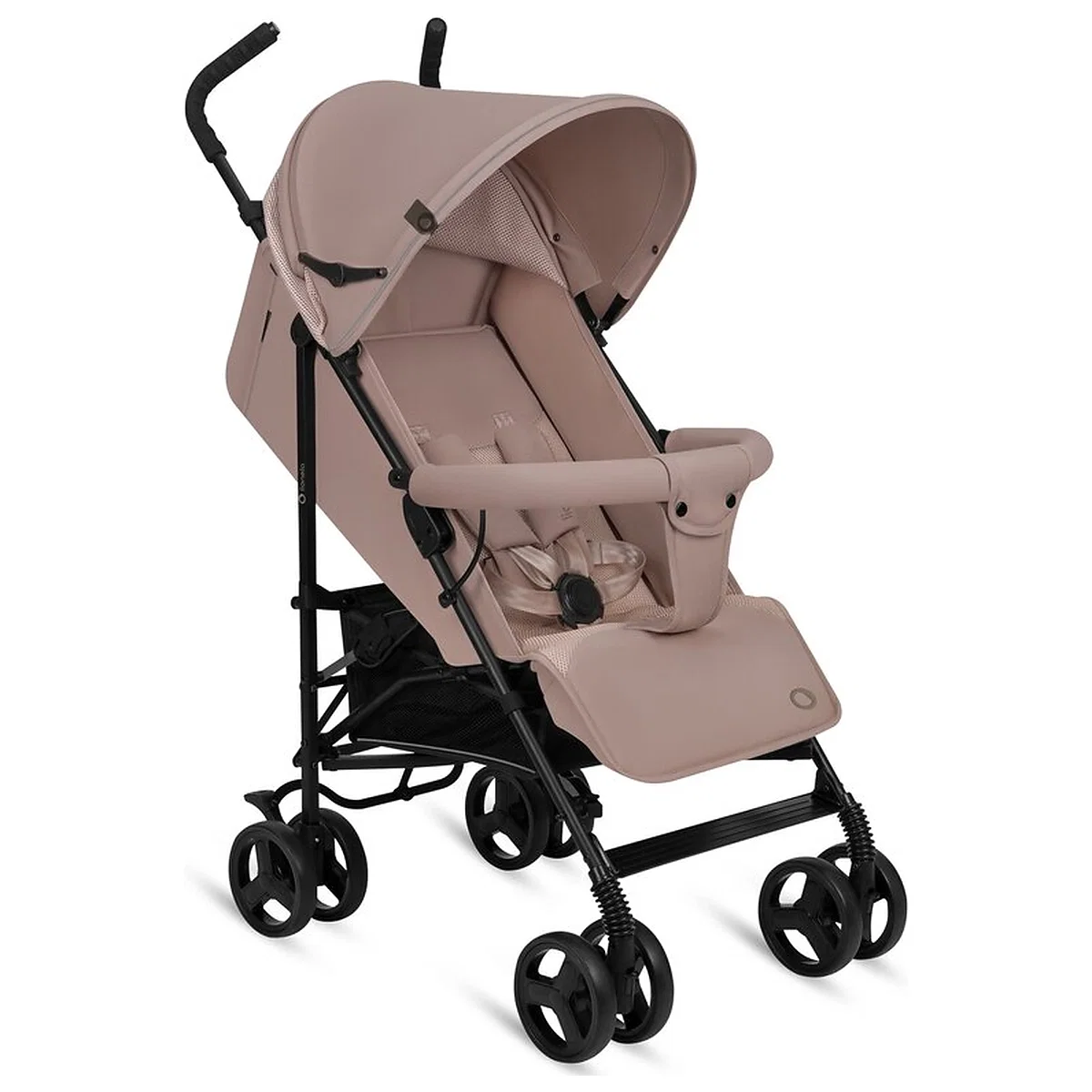 Carucioare sport - Carucior sport, Lionelo, Elia, Cu plasa de tantari, Suport de picioare reglabil, Spatar ajustabil in 4 pozitii, Capotina XXL, Pliere tip umbrela, Capacitate 15 kg, 6 luni+, Bej Taupe
