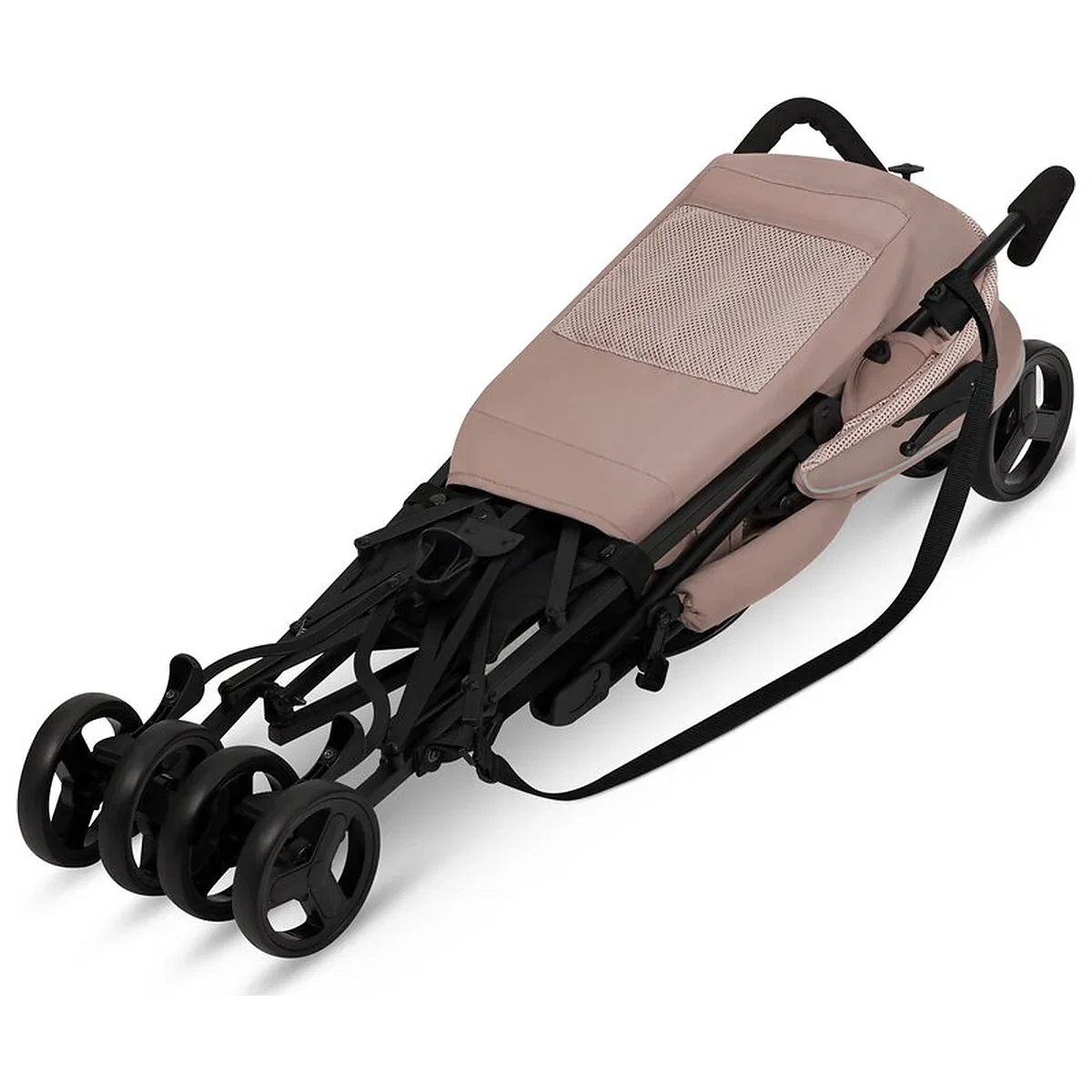 Carucior sport, Lionelo, Elia, Cu plasa de tantari, Suport de picioare reglabil, Spatar ajustabil in 4 pozitii, Capotina XXL, Pliere tip umbrela, Capacitate 15 kg, 6 luni+, Bej Taupe [11]