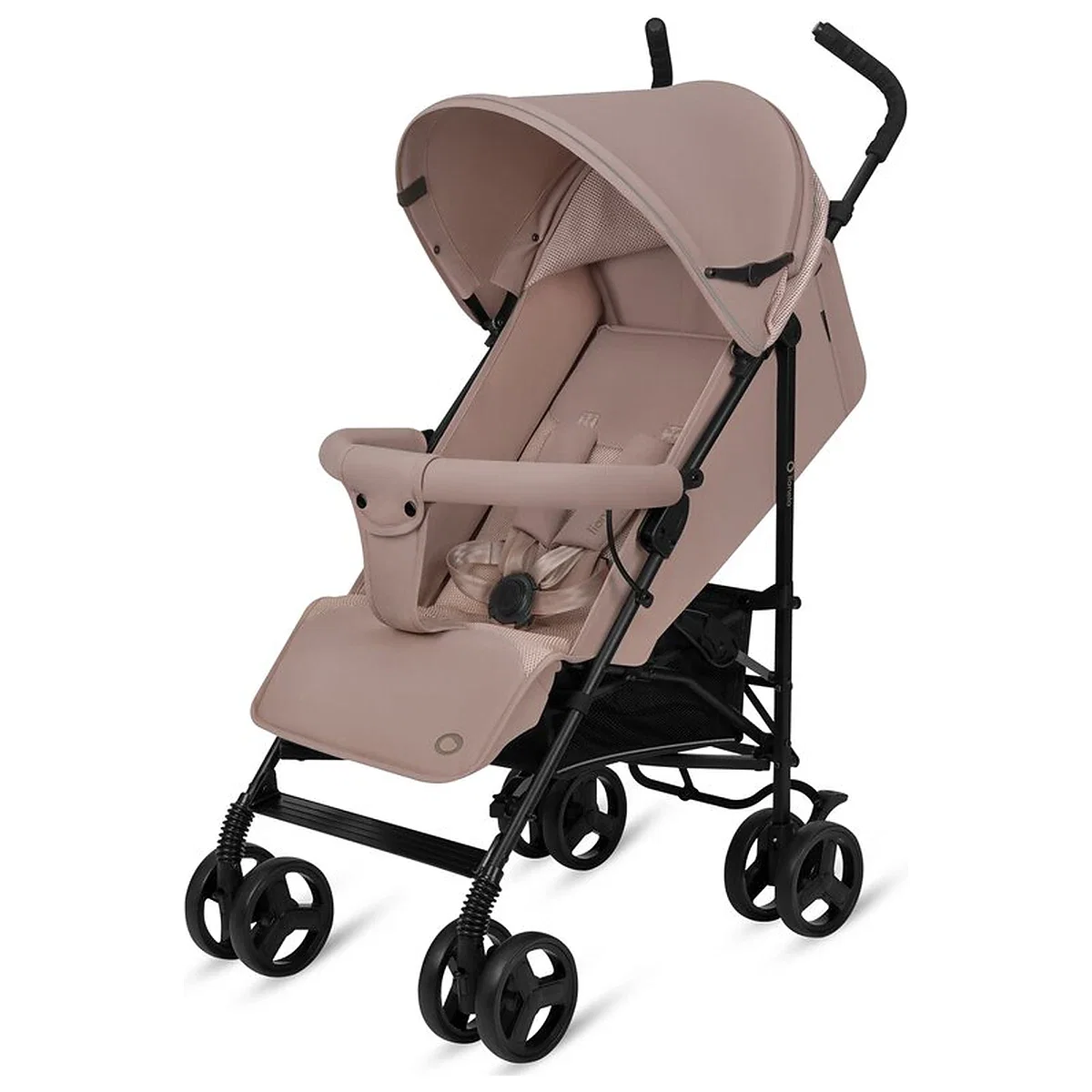 Carucior sport, Lionelo, Elia, Cu plasa de tantari, Suport de picioare reglabil, Spatar ajustabil in 4 pozitii, Capotina XXL, Pliere tip umbrela, Capacitate 15 kg, 6 luni+, Bej Taupe [3]