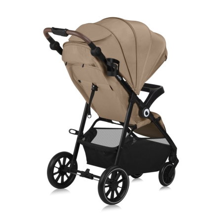 Carucior sport, Lionelo, Emma One, Cu tavita, Suport pahar, Plasa de tantari, Roti EVA, Maner reglabil, Pana la 22 kg, [4]