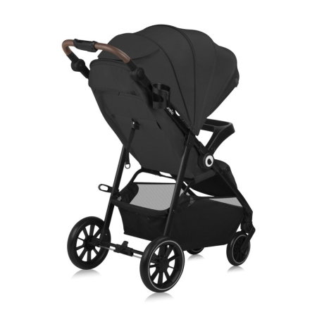 Carucior sport, Lionelo, Emma One, Cu tavita, Suport pahar, Plasa de tantari, Roti EVA, Maner reglabil, Pana la 22 kg, [14]