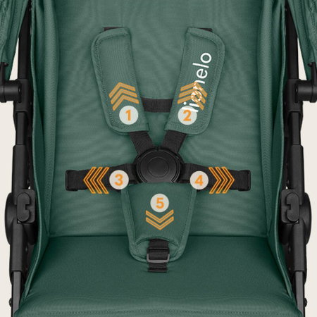 Carucior sport, Lionelo, Emma One, Cu tavita, Suport pahar, Plasa de tantari, Roti EVA, Maner reglabil, Pana la 22 kg, [30]