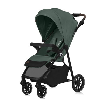 Carucior sport, Lionelo, Emma One, Cu tavita, Suport pahar, Plasa de tantari, Roti EVA, Maner reglabil, Pana la 22 kg, [4]