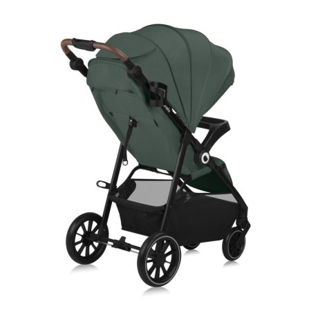 Carucior sport, Lionelo, Emma One, Cu tavita, Suport pahar, Plasa de tantari, Roti EVA, Maner reglabil, Pana la 22 kg, [14]